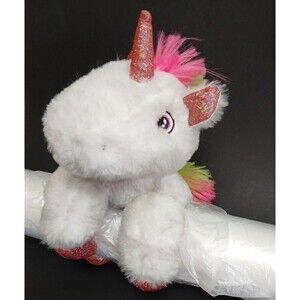 Clingy Stuffed Unicorn Plushie Animal Rainbow Fairytale Magical Legands